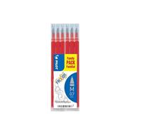 Pilot FRIXION Medium Refills - 0.7mm Nib - 2 Packs - 6 Refills - Red Ink