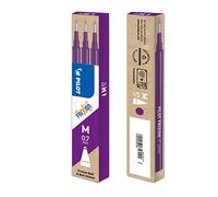 Pilot FRIXION Medium Refills - 0.7mm Nib - 2 Packs - 6 Refills - Violet Ink