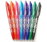 Pilot Frixion Pen Erasable 0.7mm Rollerball Pens Write Heat Erase Refills Ink