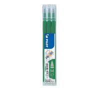 Pilot Refills for Frixion Rollerball 0.7 mm (Pack of 3) - Green