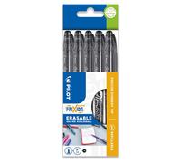 Pilot FriXion Point Fine Line 5 Piece Wallet Erasable Gel Ink RollerBall Pen New