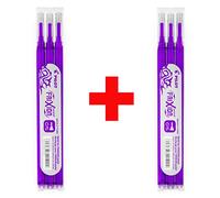 Pilot FRIXION Point Refills - 0.5mm Needle Point Nib - 2 Packs - 6 Refills - Violet Ink