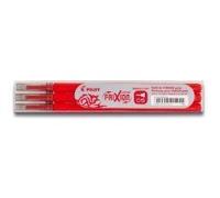 Pilot Refills for Frixion Point Rollerball 0.5 mm (Pack of 3) - Red