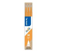 Pilot Pen Frixion Ball 2261016F Refill Rollerball Pen Thickness 0.7 mm Apricot Erasable Pack of 3