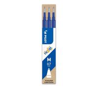 Pilot Frixion Refill Cartridges - 3 Pack (Blue) Medium 0.7mm - For Ball & Clicker Pens, Write, Erase & Rewrite