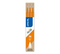 Pilot Pen Frixion Rollerball Refills 0.7 mm – Pack of 3, Orange