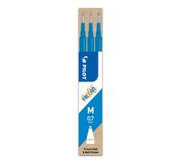 Pilot Frixion Refill Cartridges - 36 Pack (Light Blue) Medium 0.7mm - For Ball & Clicker Pens, Write, Erase & Rewrite