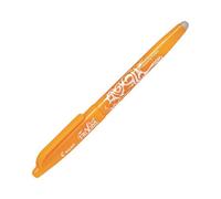 Pilot Frixion Fine Line Heat/Friction Erasable Rollerball Pen 0.7mm Tip - Apricot Orange