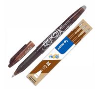 Pilot FriXion Rollerball Pen Erasable Gel Ink Medium Tip + 1 Pack of 3 Refills