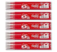 Pilot Red Frixion Rollerball Erasable Pens Pen Refills Replacement Spare Ink BLS-FR7 (Pack Of 12 - 36 Refills)