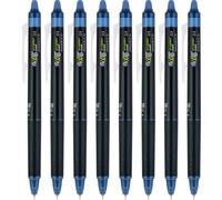 PILOT FriXion Synergy Clicker Erasable Gel Ink Pens Extra Fine Point Navy Ink 8-pack (17852)