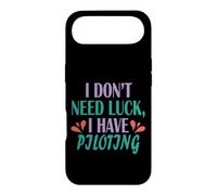 Pilot Funny Aviation I Don’t Need Luck I Have Piloting Case for iPhone Air