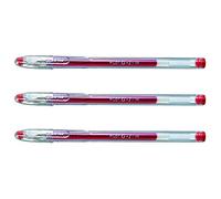 Pilot G105 Gel Ink Rollerball Pen with 0.5 mm Tip - Red (Pack of 12)