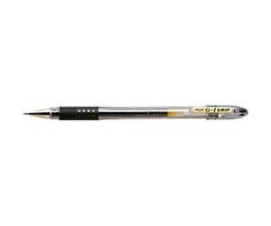 Pilot G-1 GRIP Rollerball Pen Medium 0.4 mm Black Pack of 12