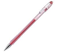 Pilot G-107 Gel Rollerball Pen 0.7mm Tip 0.39mm Line Red (Pack 12) - 1