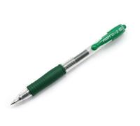 PILOT G-2 0.7mm FINE RETRACTIBLE PEN - GREEN (3 PACK)