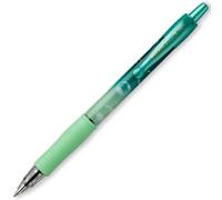PILOT G-2-07 Bubble Gel Ink Rollerball Pen - Smooth Ink Retractable Pens with Ergonomic Grip for Writing, Journaling, Sketching, Note-Taking & Creative - BLUE ink - Pillow Pack (Green, Single Pen)