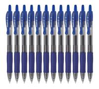 PILOT - G-210 Retractable Gel Rollerball Pen 1.0mm - Blue Ink - Box of 12 | BOLD & SMOOTH: Retractable 1.0mm gel rollerball pens with smooth blue ink for bold everyday writing and notes.