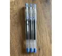 Pilot G-TEC-C4 0.4mm Blue Ultra Fine Roller Ball Gel Pen, BL-GC4-L ( PKT 3 PENS)