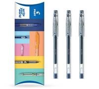 PILOT G-Tec C4 Gel Ink Rollerball Pen - 0.4mm Nib - 0.2mm Line - Pillow Pack of 3 (Blue)