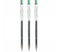 PILOT G-TEC-C4 Gel Ink Rollerball Pens Pack of 3 Green