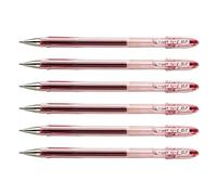 Pack of 12 Pilot G1-07 Ballpoint Pens Medium Point Gel Pens Red