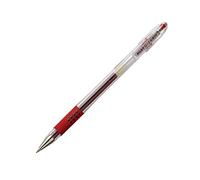 Pilot G1 Gel 158803 Pen 5 Grip, Colour: Red