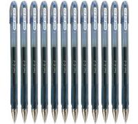 Pilot G107 Gel Ink Pen Ergonomic Grips 0.7mm Tip 0.5mm Line Blue Ref BLG10703 [Pack 12]