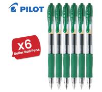 Pilot G205 Retractable Gel Rollerball 0.5 mm Tip (Single Pen) - Green