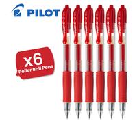 Pilot G205 Retractable Gel Rollerball 0.5 mm Tip (Single Pen) - Red