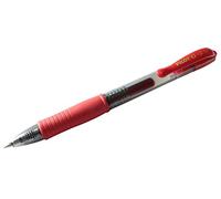 Pilot Pen Gel Ballpoint G-2 - Retractable, 0.7 mm tip, Red