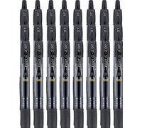 Pilot G2 07 Rollerball Gel Pens, 0.7mm Tip, Black Ink, Set of 24 | Refillable, Retractable, Rolling Ball
