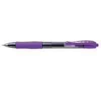 Pilot G2 07 Rollerball Gel Pens, 0.7mm Tip, Violet Ink - Set of 3 | Refillable