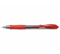 Pilot G2 Pen Retractable Rollerball Gel Ink Smooth Smear Proof Rubber Grip Clip