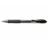 Pilot G2 Pen Retractable Rollerball Gel Ink Smooth Smear Proof Rubber Grip Clip