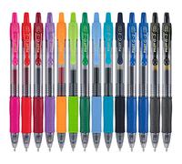 Pilot G2 Premium Gel Ink Pens, Bold Point (10mm), Assorted Colors, 14 Count (12765)