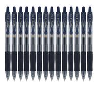 Pilot G2 Premium Gel Roller Pens Bold Point 1 mm Pack of 14 Navy