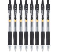 Pilot, G2 Premium Gel Roller Pens, Extra Fine Point 0.5 mm, Pack of 8, Black