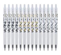 Pilot, G2 Premium Gel Roller Pens, Fine Point 0.7 mm, Fashion Collection, Black, Pack of 14