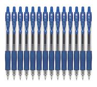 Pilot G2 Premium Refillable & Retractable Rolling Ball Gel Pens, Extra Fine Point, Blue Ink, 14-Pack (15388)