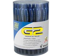 PILOT G2 Premium Retractable Gel-Ink Rolling Ball Pens, Bold Point (1.0mm), Blue, 36/Pk (84099)