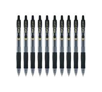 Pilot G2 Retractable Gel Ink Roller Ball Pens, Bold Point Black 10-PACK(31237)