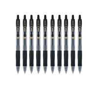 Pilot G2 Retractable Gel Ink Roller Ball Pens, Bold Point Black 10-PACK(31237)