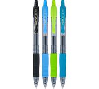 Pilot G2 Retractable Premium Gel Ink Roller Ball Pens Fine Point Assorted Color Inks 4-Pack 11870