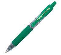 Pilot G207 Pixie Retractable Gel Rollerball 0.7 mm Tip (Box of 12) - Green