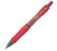 Pilot G207 Pixie Retractable Gel Rollerball 0.7 mm Tip (Box of 12) - Red
