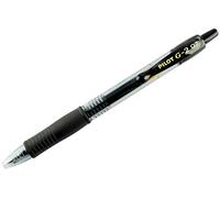 Pilot Pen Retractable Gel Rollerball G207 - 0.7 mm, Pack of 3, Black
