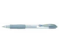 Pilot G207 Retractable Gel Rollerball 0.7 mm Tip (Box of 12) - Silver