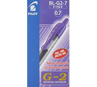 Pilot G207 Retractable Gel Rollerball 0.7 mm Tip (Box of 12) - Violet
