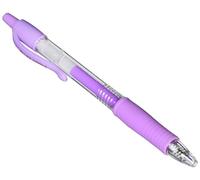 Pilot G207 Retractable Gel Rollerball 0.7 mm Tip (Single Pen) - Pastel Violet